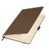Ежедневник Alpha недатированный, коричневый/бежевый
