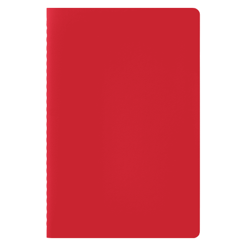 Блокнот Alpha slim, красный