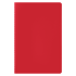 Блокнот Alpha slim, красный