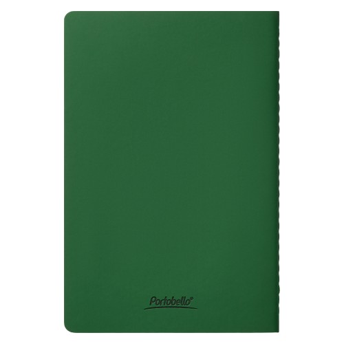 Блокнот Alpha slim, зеленый