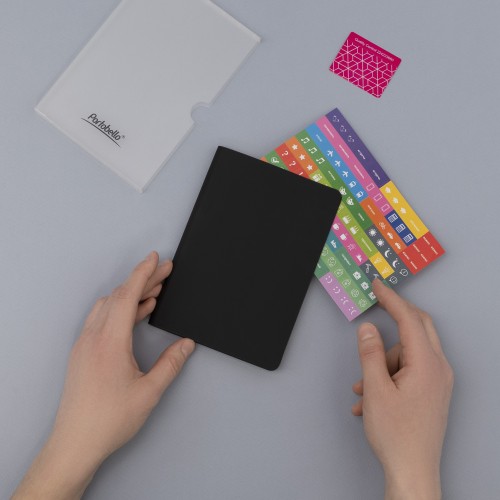 Ежедневник Spark mini A6 недатированный, черный