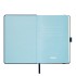 Ежедневник Alpha недатированный, синий/голубой