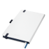 Ежедневник Arctic недатированный, белый/синий