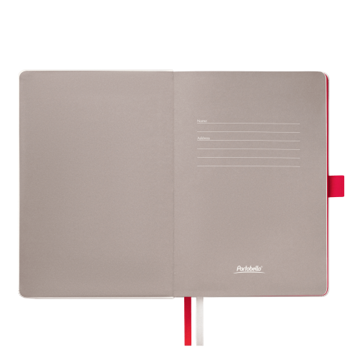 Ежедневник Arctic недатированный, белый/красный