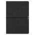 Ежедневник In Velour недатированный, черный