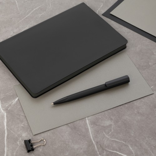 Ежедневник Latte soft touch недатированный, черный