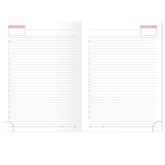 Ежедневник Velvet недатированный без календаря, бежевый