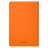 Блокнот Alpha slim, оранжевый
