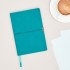 Ежедневник In Velour недатированный, бирюзовый