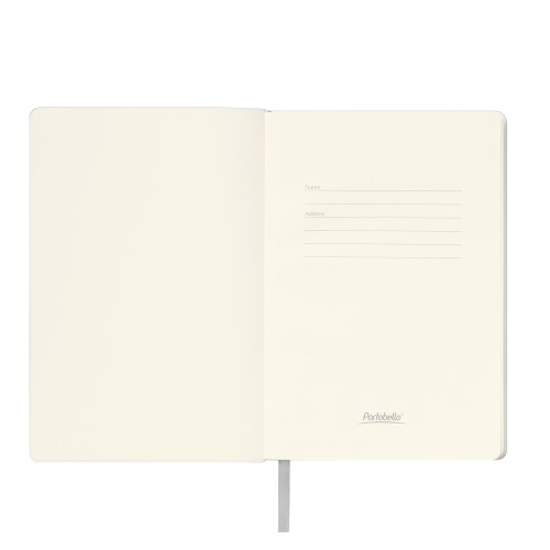 Ежедневник Spark недатированный, серебряный (с упаковкой, со стикерами)