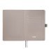 Ежедневник Arctic недатированный, белый/темно-серый