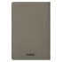 Блокнот Alpha slim, серый