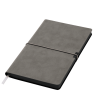 Ежедневник In Velour недатированный, серый