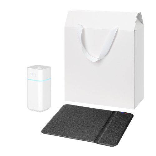 Подарочный набор Клауд НЕО, Онор (Cloud NEO, Ноnor), черный (увлажнитель воздуха, зарядное устройство)