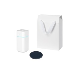 Подарочный набор Клауд НЕО, Аурис (Cloud NEO, Auris), синий (увлажнитель воздуха, зарядное устройство)