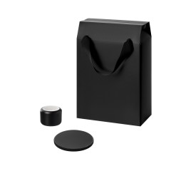 Подарочный набор Пассион, Аурис (Passion, Auris), черный (колонка, зарядное устройство)