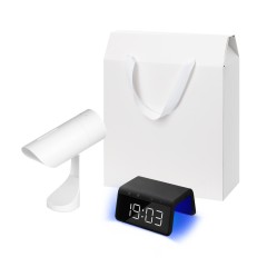 Подарочный набор Призма, Флейм (Prisma, Flame), черный (увлажнитель воздуха, зарядное устройство)