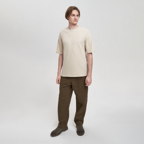 Футболка унисекс премиум Аура (Aura), 100% хлопок 200гр. бежевый