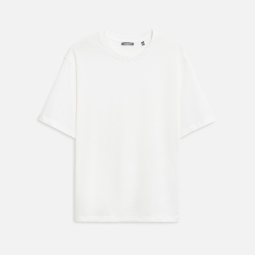 Футболка унисекс RUST, 100% хлопок, 240 гр., белая (теплый тон)