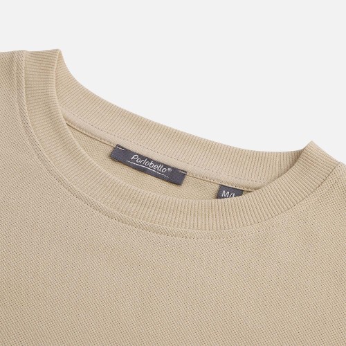 Футболка унисекс премиум Аура (Aura), 100% хлопок 200гр. бежевый