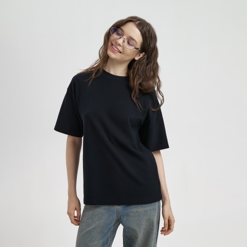 Футболка унисекс премиум Аура (Aura), 100% хлопок 200гр. черный