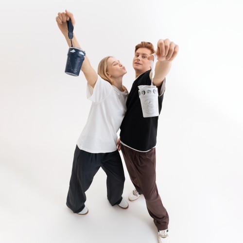 Футболка унисекс RUST, 100% хлопок, 240 гр., белая (теплый тон), размер XS