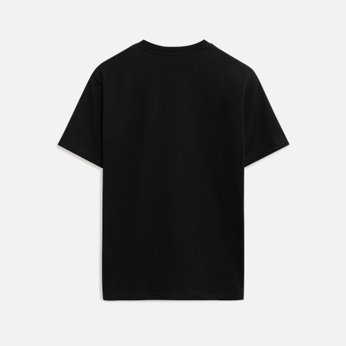 Футболка унисекс KRIS, 100% хлопок, 150 гр., черная, размер XS