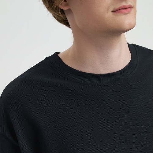 Футболка унисекс премиум Аура (Aura), 100% хлопок 200гр. черный