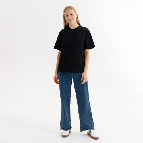 Футболка унисекс RUST, 100% хлопок, 240 гр., черная, размер XS