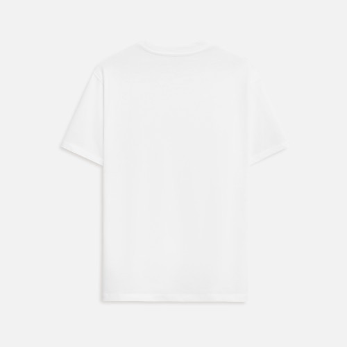 Футболка унисекс KRIS, 100% хлопок, 150 гр., белая (теплого оттенка), размер XXL