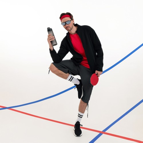 Футболка унисекс Раст Нео (Rust Neo), 240 гр., красный