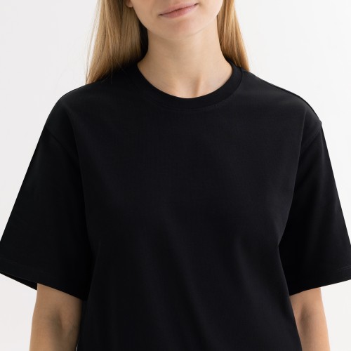 Футболка унисекс RUST, 100% хлопок, 240 гр., черная, размер M