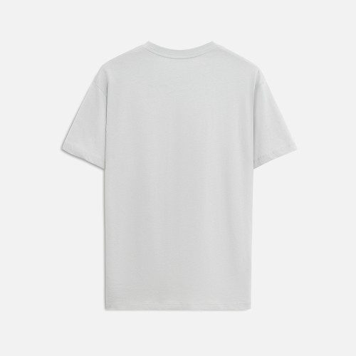 Футболка унисекс KRIS, 100% хлопок, 150 гр., светло-серая, размер S