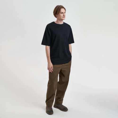 Футболка унисекс премиум Аура (Aura), 100% хлопок 200гр. черный