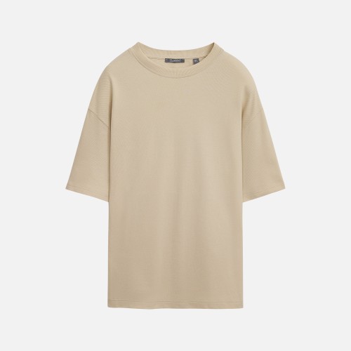 Футболка унисекс премиум Аура (Aura), 100% хлопок 200гр. бежевый