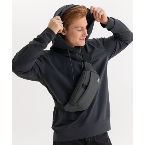 Худи с капюшоном, унисекс ALEX антрацит, размер XL