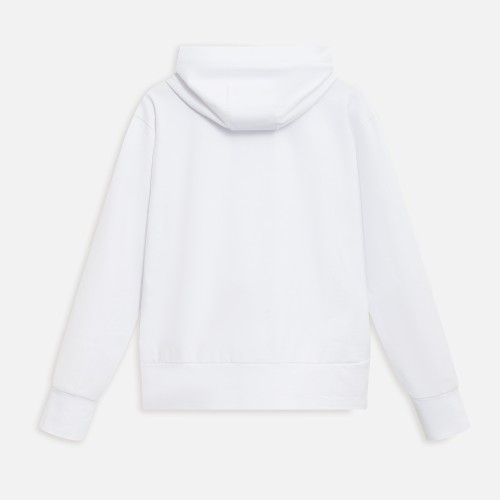 Худи с капюшоном, унисекс  ALEX белый, размер XL