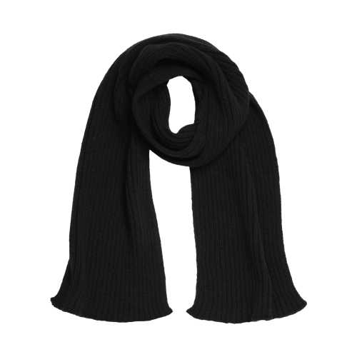 Шарф Forges вязаный, черный