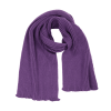 Шарф Форгес (Forges) вязаный, фиолетовый