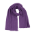 Шарф Форгес (Forges) вязаный, фиолетовый Шарф Форгес (Forges) вязаный, фиолетовый
