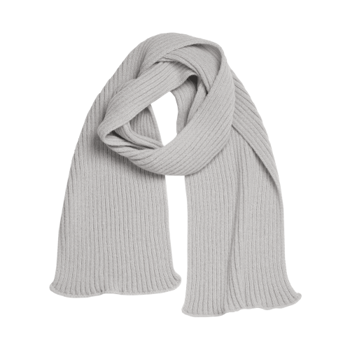 Шарф Forges вязаный, серый