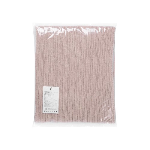 Шарф Форгес (Forges) вязаный, дымчато-розовый