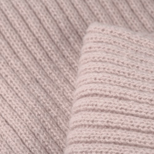 Шарф Форгес (Forges) вязаный, дымчато-розовый