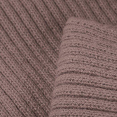 Шарф Форгес (Forges) вязаный, коричневый