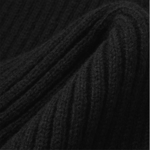 Шарф Forges вязаный, черный