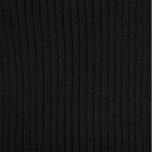 Шарф Форгес (Forges) вязаный, черный