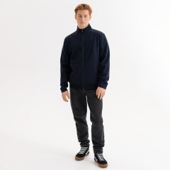 Толстовка на молнии ASTIN темно-синяя, размер XXL