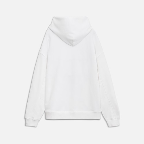 Худи оверсайз унисекс Фьюжн (Fusion), белый