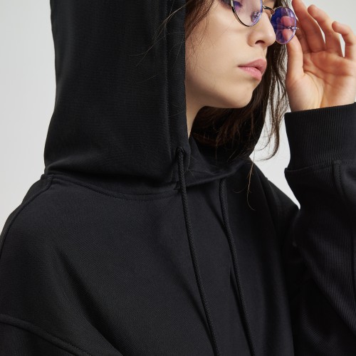 Худи релакс унисекс Адвенче (Adventure), черный