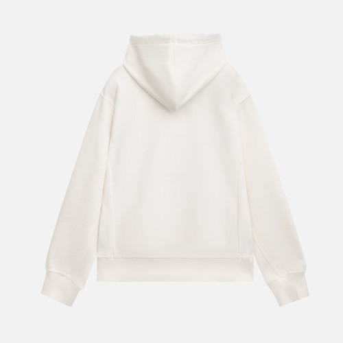 Худи релакс унисекс Адвенче (Adventure), белый